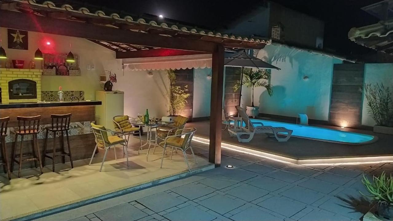 Casa Com Piscina, Churrasqueira E Ar Condicionado Em Condominio Кабу-Фриу Экстерьер фото